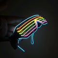 New Style LED Flashing Glasses Glowing Party Supplies Luminous Glasses Festival Party Colorful Wire Rave Glasses for Party
