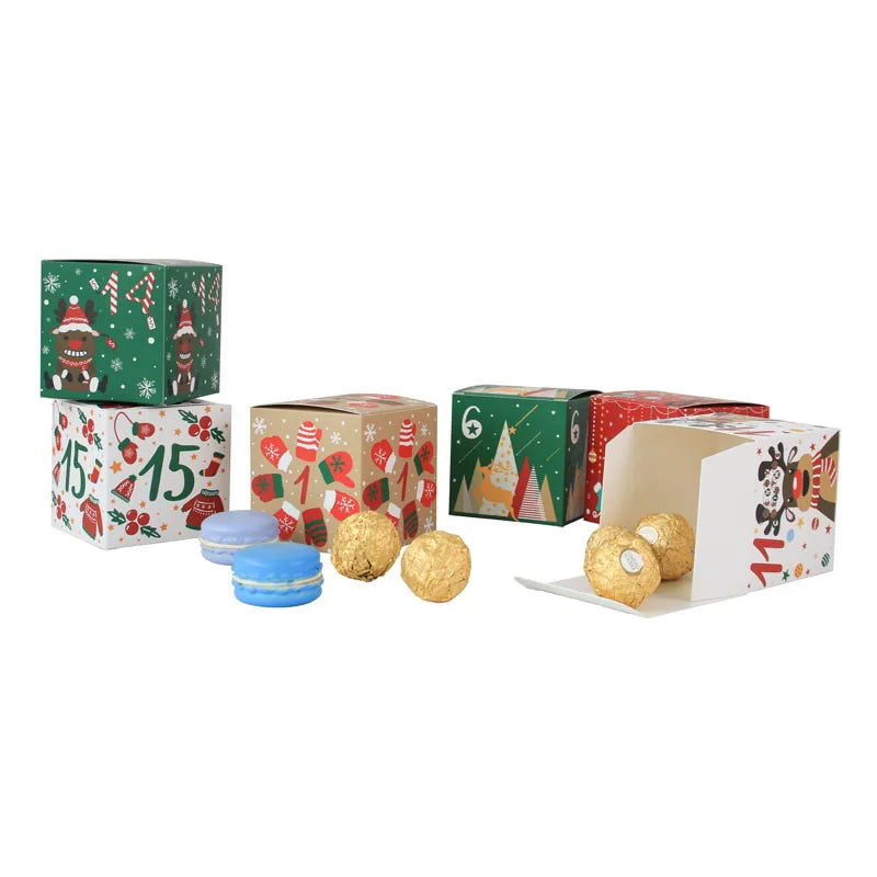 Custom Logo Eco-Printed Gift Box Portable Christmas & Birthday Fashion Dessert Factory Custom Design