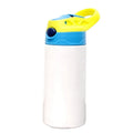 12oz Double Wall Stainless Steel Water Bottle BPA-Free Kids Sublimation Tumblers Flip Top Insulation for School Use MegaBDM