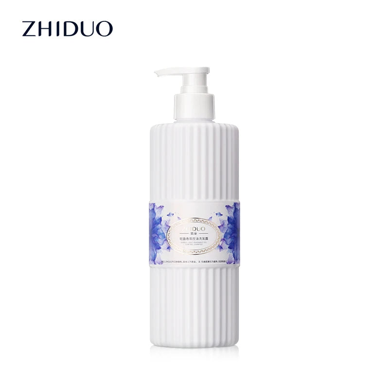 ZHIDUO  Private Label Natural Plant Extract  Shampoo Light Scented Oil-controlling Shampoo