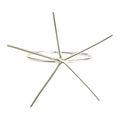 Beadsnice 100% 925 Sterling Silver Ring Jewelry 5 Prong Claw Ring Base Accessories Wholesale  ID 32945