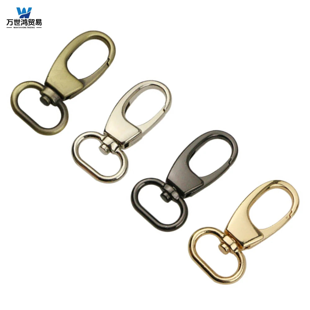 High-quality Zinc Alloy Customized Color 19mm Multi-purpose Dog Hook Shoulder Hook Bag Buckle Classic Bag Accessory Lightweight