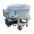 Electric Engine 100kg Refractory Pan Mixer with Wheeled for Site Construction