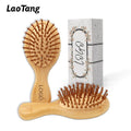 Mini Hair Wooden Comb Hair Brush Mini Hairbrushes Combs Cushion Hair Brush Scalp Massage Comb