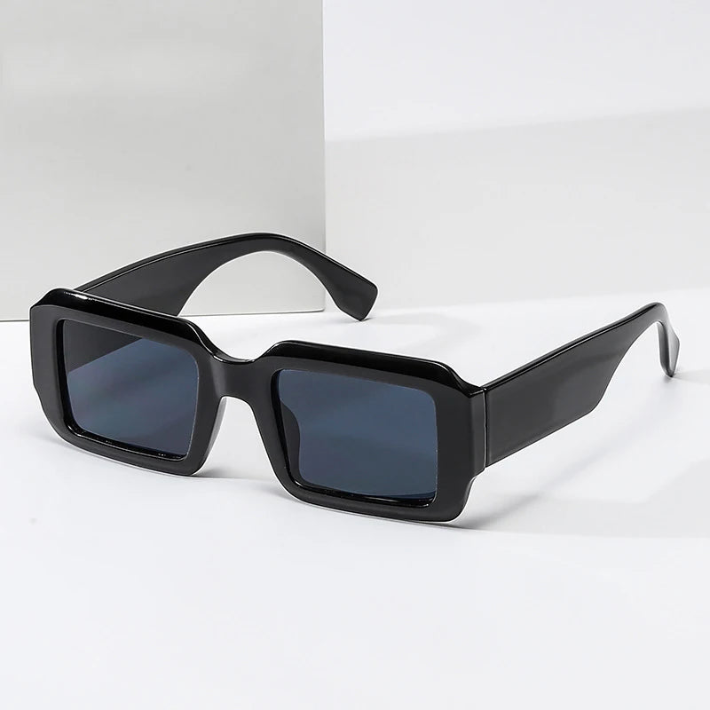 Trendy Brand Designer Luxury Sunglasses Women  UV400  Sun Shades Square Frame Sun Glasses