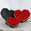 New Style Valentine's Day Mother's Day Preserved Eternal Rose Heart Shape Carton Packaging Gift Box