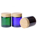 Luxury Cosmetic Packaging Glass Jar 5g 10g 20g 30g 50g 100g 120g 200g Frosted Cosmetic Jar Custom logo Frosted Cream Jar