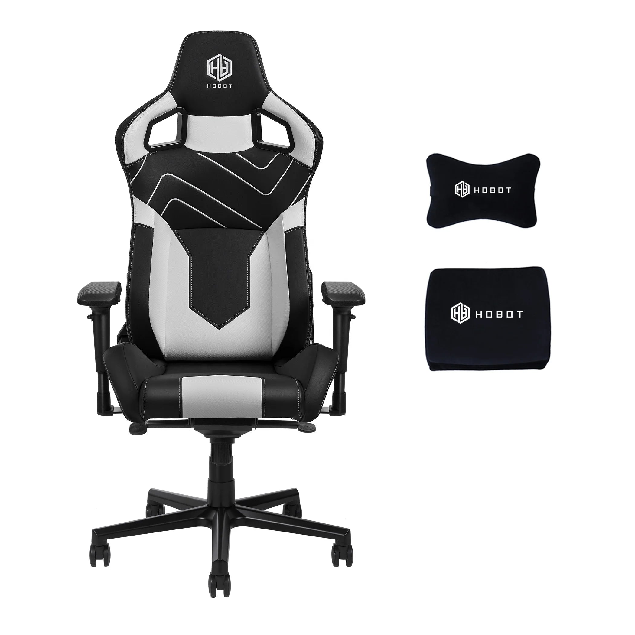 Hobot Racing PC Executive Ergonomic Reclining Leather Computer Synthetic Leather Gaming Chair