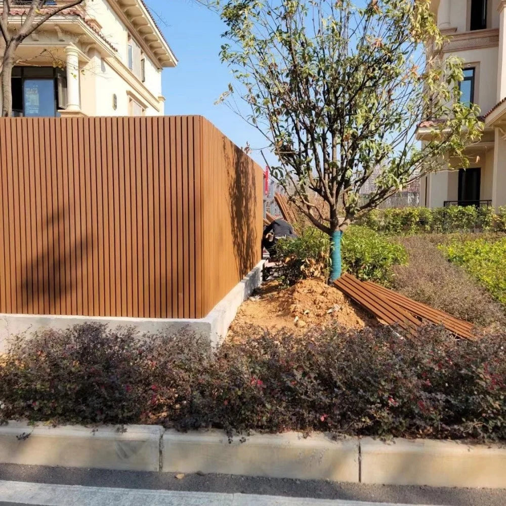 Funuote Eco-friendly Exterior Waterproof Wpc Co-extrusion(thin) Wall Cladding.