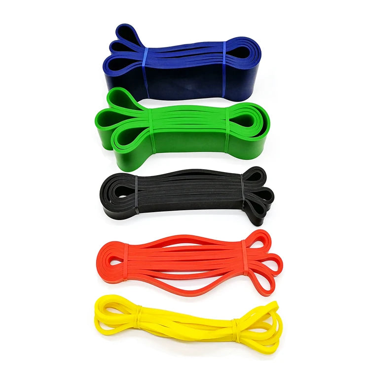 NQ SPORTS Custom LOGO Fitness Workout Equipment Training Elastic Rubber Band for Gym Yoga Exercise Fitness Resistance Bands