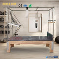 High Quality Oak Wood Pilates Reformer Cadillac Equipment for Yoga Studio Training Wholesale Price Pilates Reformer Machine