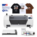 European Overseas Warehouse 33cm 13 Inch Dtf Printer Single Head A3 Dtf with Technical Support Xp600 Dtf Printer with Oven Ink