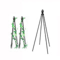 120 180cm Garden Metal Climbing Plants Trellis for Outdoor Flower Tower Rose Bracket Support Set Trellis