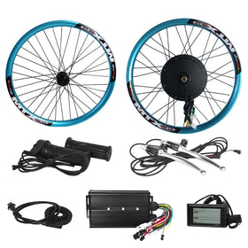 48v 2000w Ebike Moto E Bike Electric Bike Hub Motor Conversion Kit with Battery