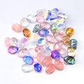 Lan Guang Special Shaped Aurora Colors Point Back Crystal Stones Glass Jewelry Crafts DIY Nail Art Supplies Strass Rhinestones