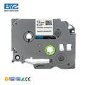 Boyeezon Black on White Tape TZc S231 Strong Adhesive Label Tape Compatible for Brother Tz Label Maker