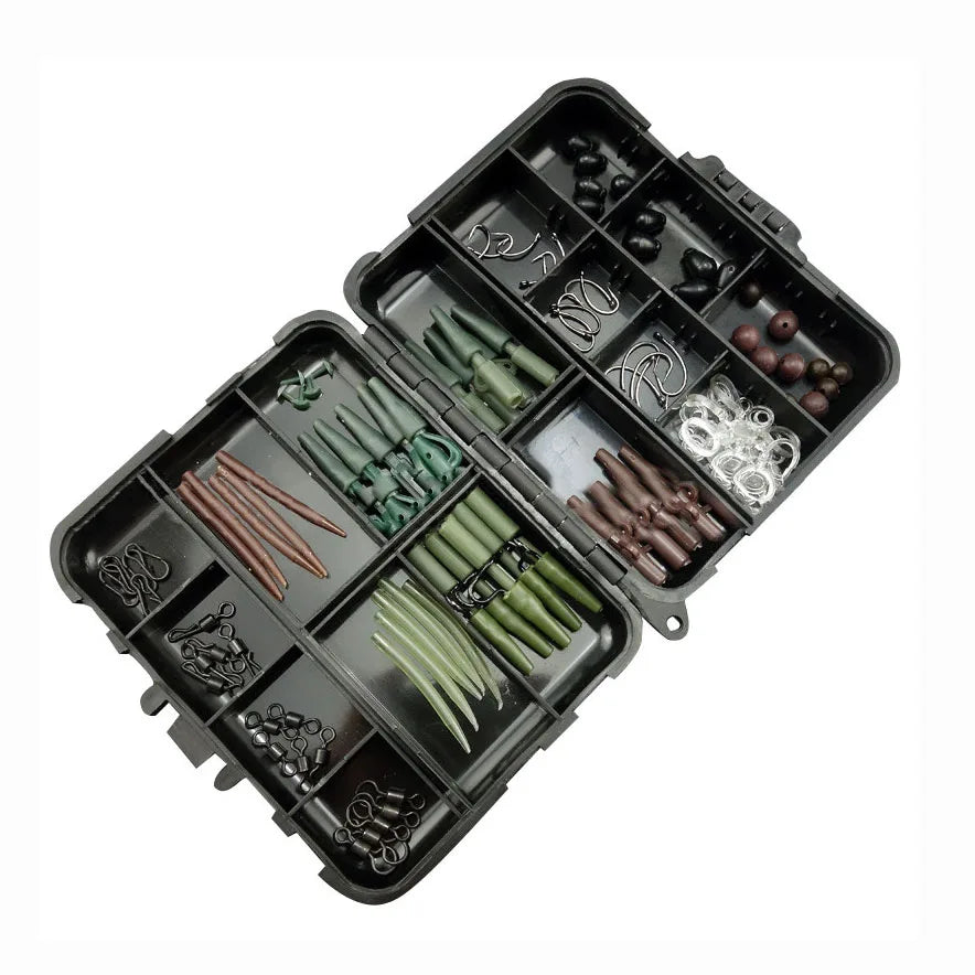 Large Object Line Tail Rubber Tube Kit Carp Terminal Tackle Swivel Carp Fishing Accessories Set