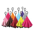 Double Layers Big Parapluie Inverse Umbrella for Car Business Umbrella Rain Men Women Reverse Umbrellas