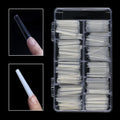 Private Label Finger Nails extra Long XXL Denim Gel clear Nail Tips 500pcs