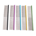 Colorful Paint Aluminum Handle Light 35g Hair Trimmer for Dog and Cat Pet Grooming Row Teeth Comb C6704 for Home Use