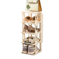 4-laye Wholesale Durable Stable  Shoe Rack Storage Organizer Plastic Shoe Rack for Home