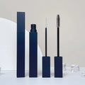 Manufacturer Stock Square Black Mascara Tube PETG Injection Blow Bottle Matte Black Fine Brush Head Mascara Tube