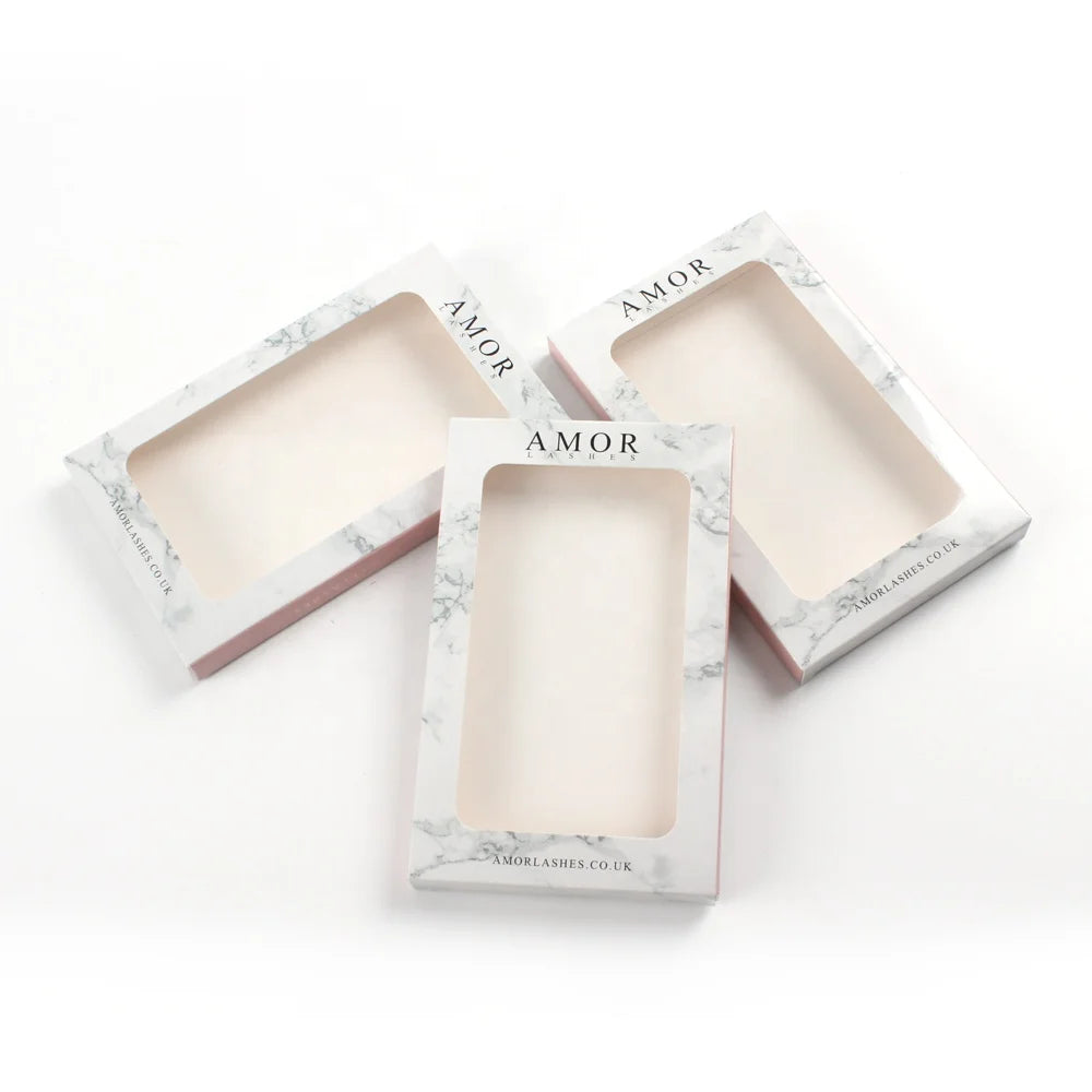 Wholesale Eyelash Packaging Box Custom logo Cardboard Paper Eyelash Box