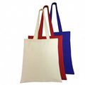 Natural Cotton Canvas Tote Bags Bulk Plain Fabric for Crafts Vinyl Decorate Shopping Groceries Teacher Books Gifts Welcome Bag