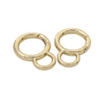 Nolvo World 21mm 3/4'' 3 Colors Bag Parts Hardware Accessories Simple Style Spring O Rings Metal Ring