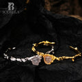 ICEBELA Sweetheart Series Pink Agate Bracelet Premium S925 Sterling Silver New Design Luxury Pink Crystal Bracelet for Girl