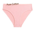 Women Low-Rise Underwear Breathable Skin Friendly Natural Cotton Fabric Panties Simple and Elegant MegaBDM