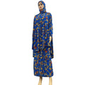 Women 2 Piece Dress Muslim Prayer Set Khimar Abaya Overhead Hijab Skirt Full Cover Islam Clothing Middle East Worship Kaftan New