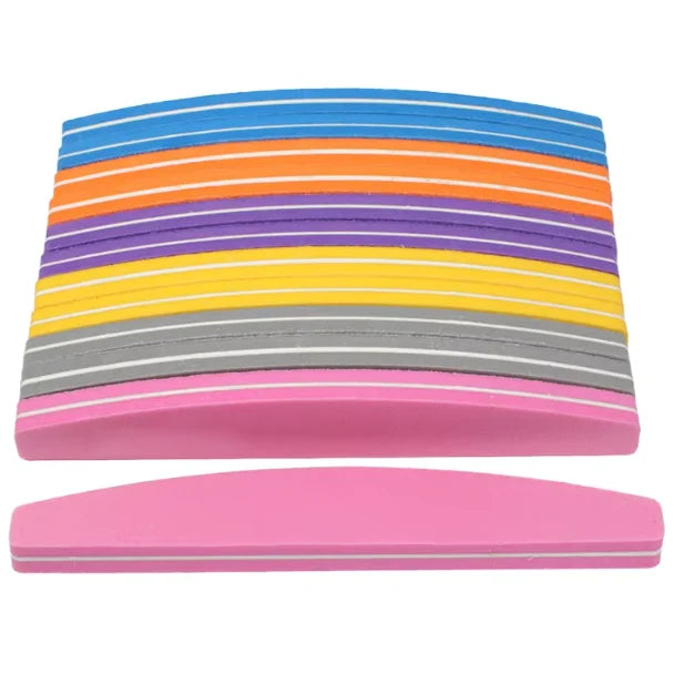 Wholesale Printed Private Label Sponge Nail File Buffer Custom Nail Buffer Block
