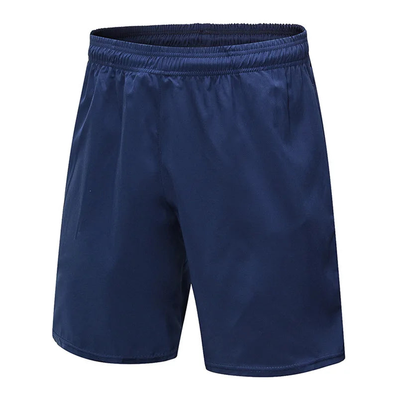 GZYEL-7064 Men's Sports Shorts Breathable Quick Dry Short Pants Sports Casual Pants Fashion Solid Color Sportswear Fitness Wear