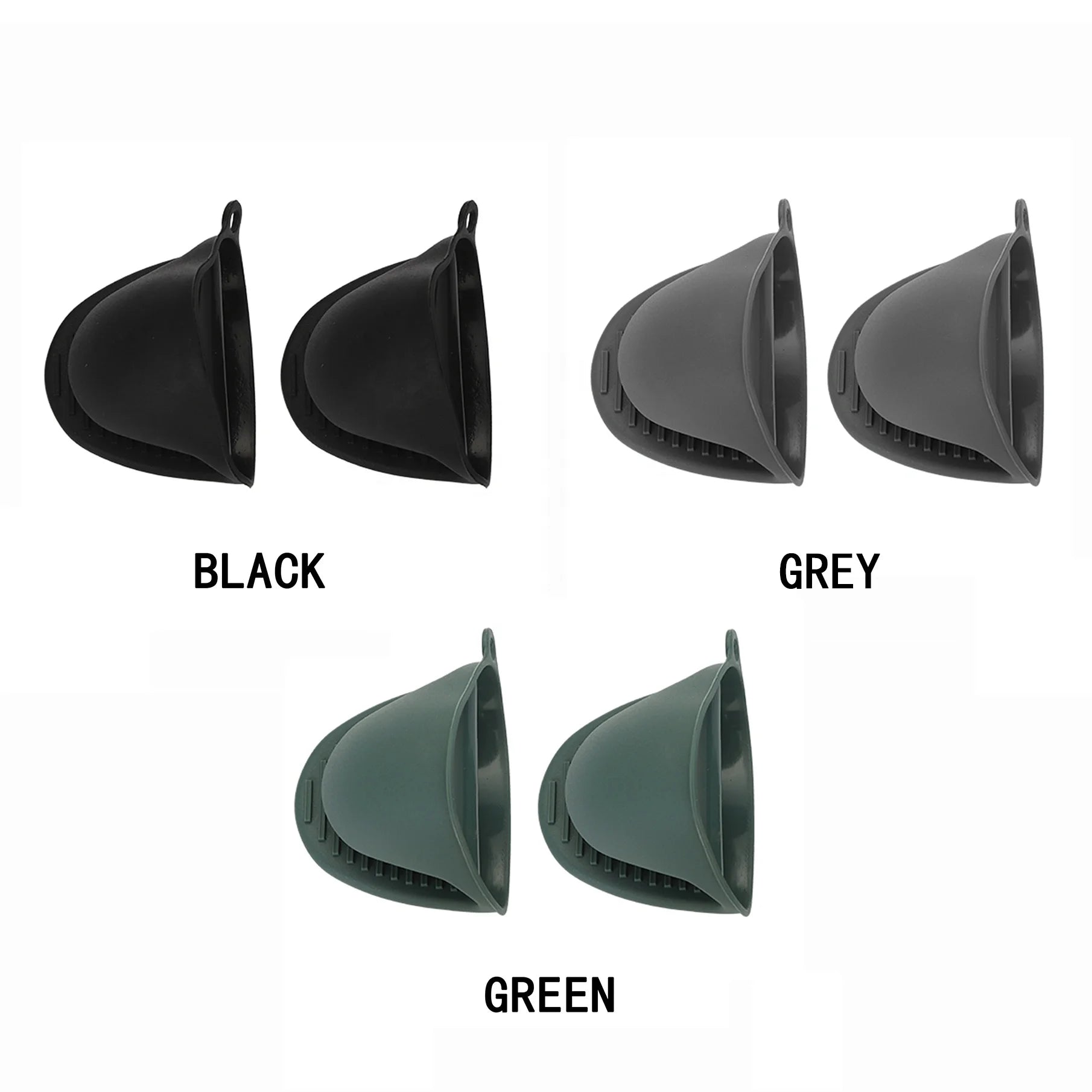 Kitchen Silicone Hand Clip  Anti-slip Insulation Hand Clip for Hot Pads Oevn/Grilling