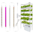 Liweida T8 Tube 60cm 24in Indoor Grow Light Lamp Plants Full Spectrum LED SMD 2835 COB Bloom IP65 Lettuce Greenhouse 10W Ra90