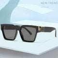 Driving Men New Fashion Unique Sun Glasses Explosive Sunglasses Male Trendy Design Men Personality Square Big Frame Sunglasses