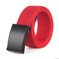 Wholesale Mens Colorful Custom Fabric Canvas Web Belt