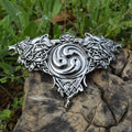 Fashion Nordic Viking Double Wolf Hair Clip for Women Metal Hairpin Hairwear Accessories Jewelry