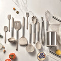 Popular Kitchen Utensil Set Kitchen Utensil with Rotatable Storage Holder Silicone Cooking Utensil Set