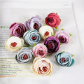 Cake Decoration Silk Flowers Candy Box Mini Flower Snowflake Artificial Flowers Mini