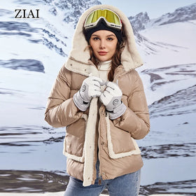 Customized Women's Padded Jacket Stand Collar Winter Clothes for Women Fashion Puffer Coat Woman