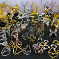 Wholesale Various Metal Display Stand Base Crystals Sphere Metal Stand for Dec