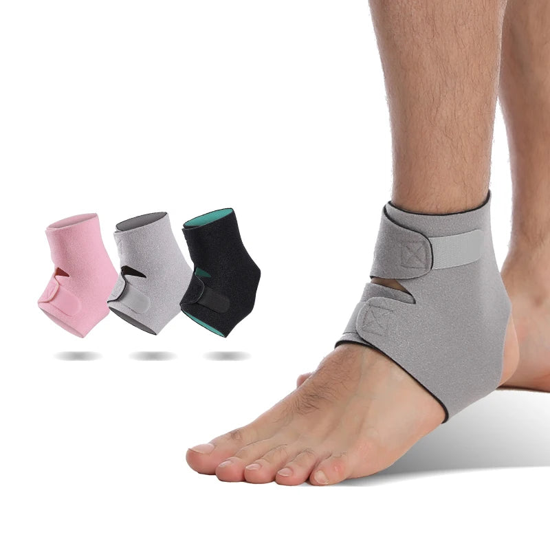SHIWEI-3030#Adjustable Neoprene Compression Ankle Support Brace Ankle Sleeve Wrap Protector