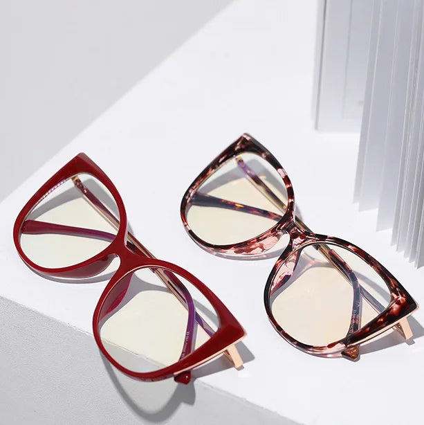 TEENYOUN Transparent Round Glasses Spectacle Frame Nerd Female Anti Blue Light Prescription Glasses Optical Eyeglass Frames