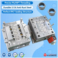 Custom PA66 Nylon PG Gland MOULD - IP67 Waterproof Strain Relief Connector Injection MOULD