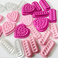 Plastic Lash Glue Tray Eyelash Extension Glue Holder Glue Gasket Disposable Adhesive Pallet Pads Adhesive Pallet Pads