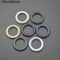 High Quality Nickel Free Gold Silver Black 20mm Micro Pave Round Zircon Spacer Beads for Jewelry Bracelet Necklace Making