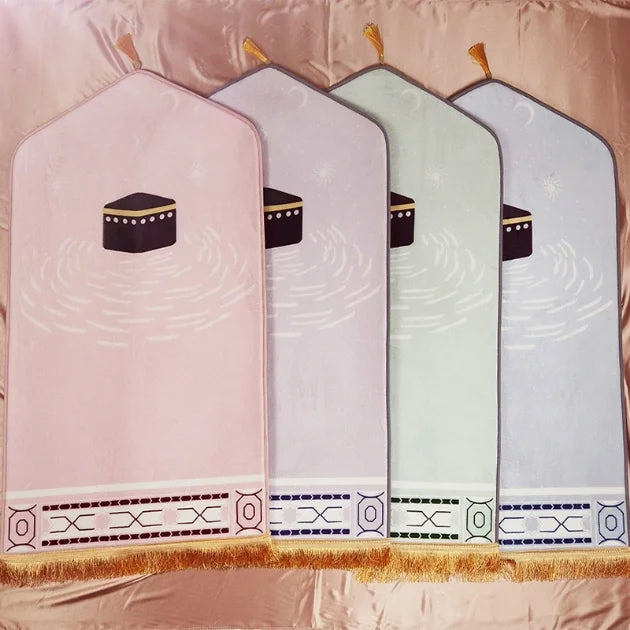 Islamic Prayer Mat  Muslim Soft Thick Prayer Rug Carpet Tapis De Priere Muslim Praying Rug