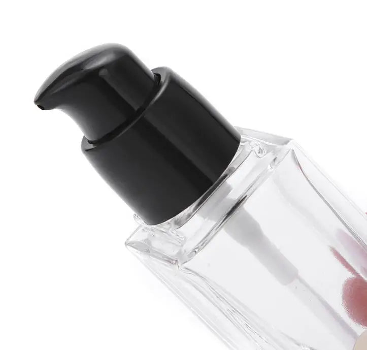 Cosmetic Packaging clear Frosted Lotion Container 20ml 30ml 40ml 50ml 60ml 80ml 100ml 120ml Glass Spray Lotion Bottle